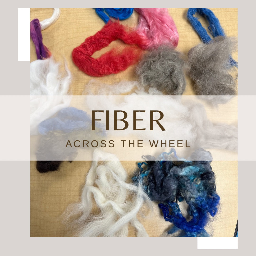 Fiber School: Fiber Across the Wheel - Amy Manko - Sun. 8/2