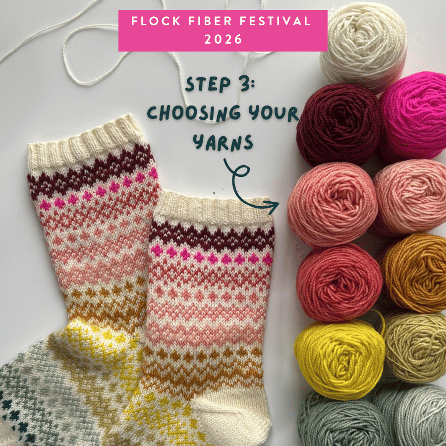 How to Doodle Socks: Creating Custom Socks with Modular Colorwork Patterns - Jamie Lomax - Fri. 7/31