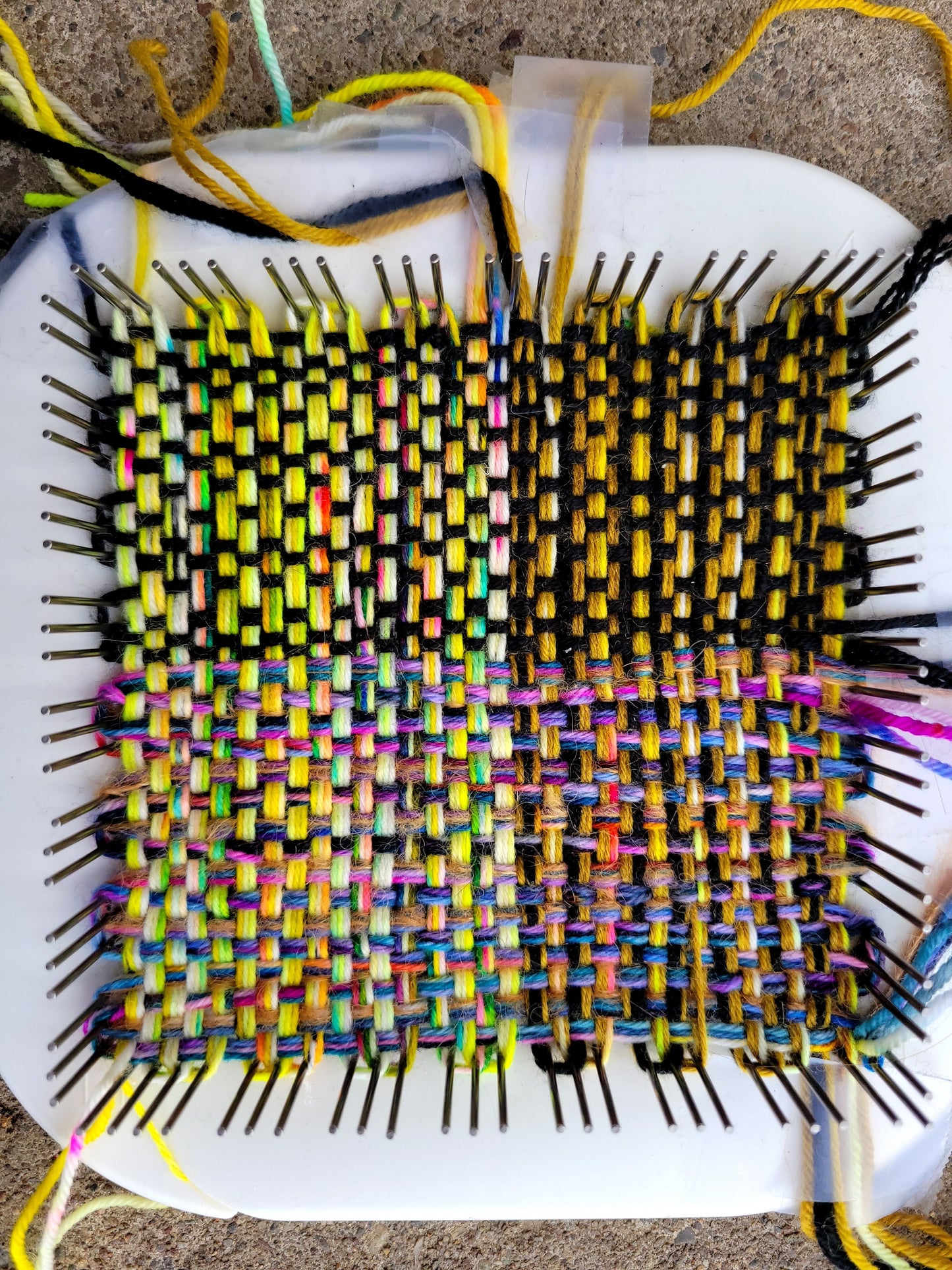 Swatching for Color and Texture on the Pin Loom - Alanna Wilcox - Sun. 8/2
