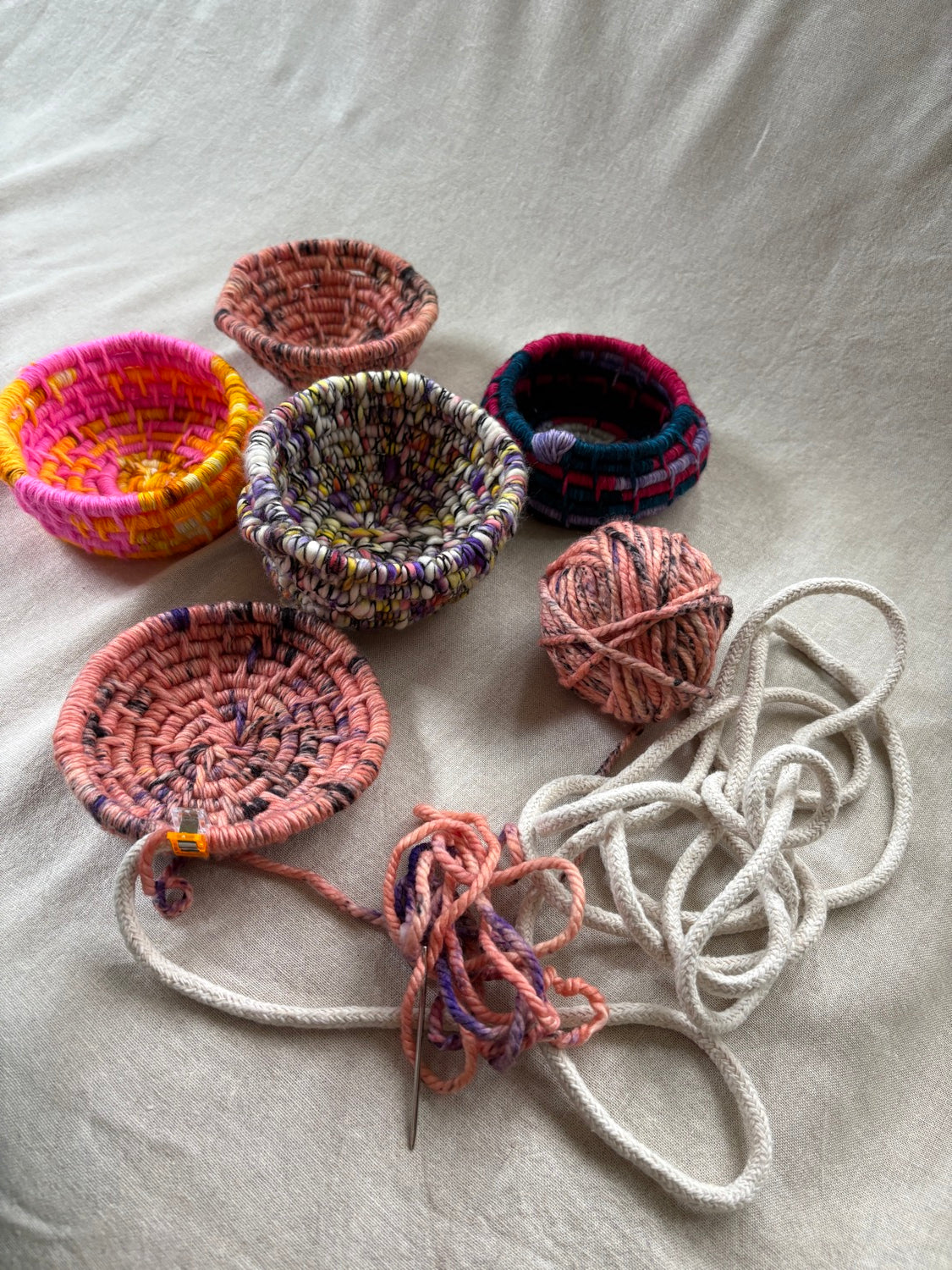 Yarn-Wrapped Rope Basket Making - Shannon Squire - Sat. 8/1