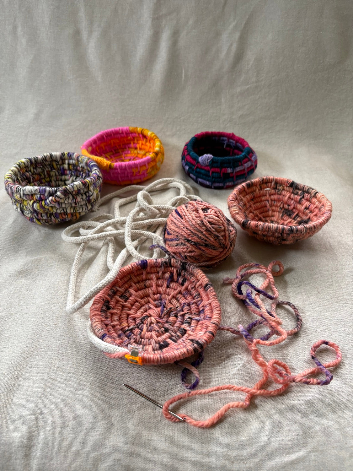 Yarn-Wrapped Rope Basket Making - Shannon Squire - Sat. 8/1