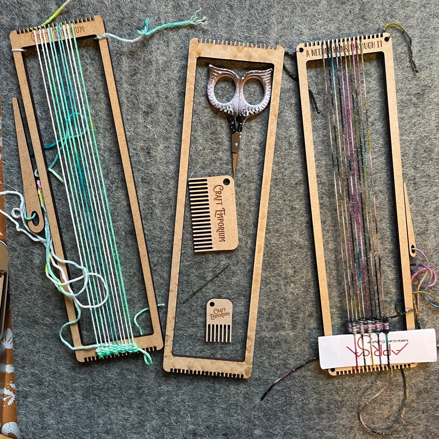 Small-Loom Weaving on a Bookmark Loom - Shannon Squire - Sat. 8/1