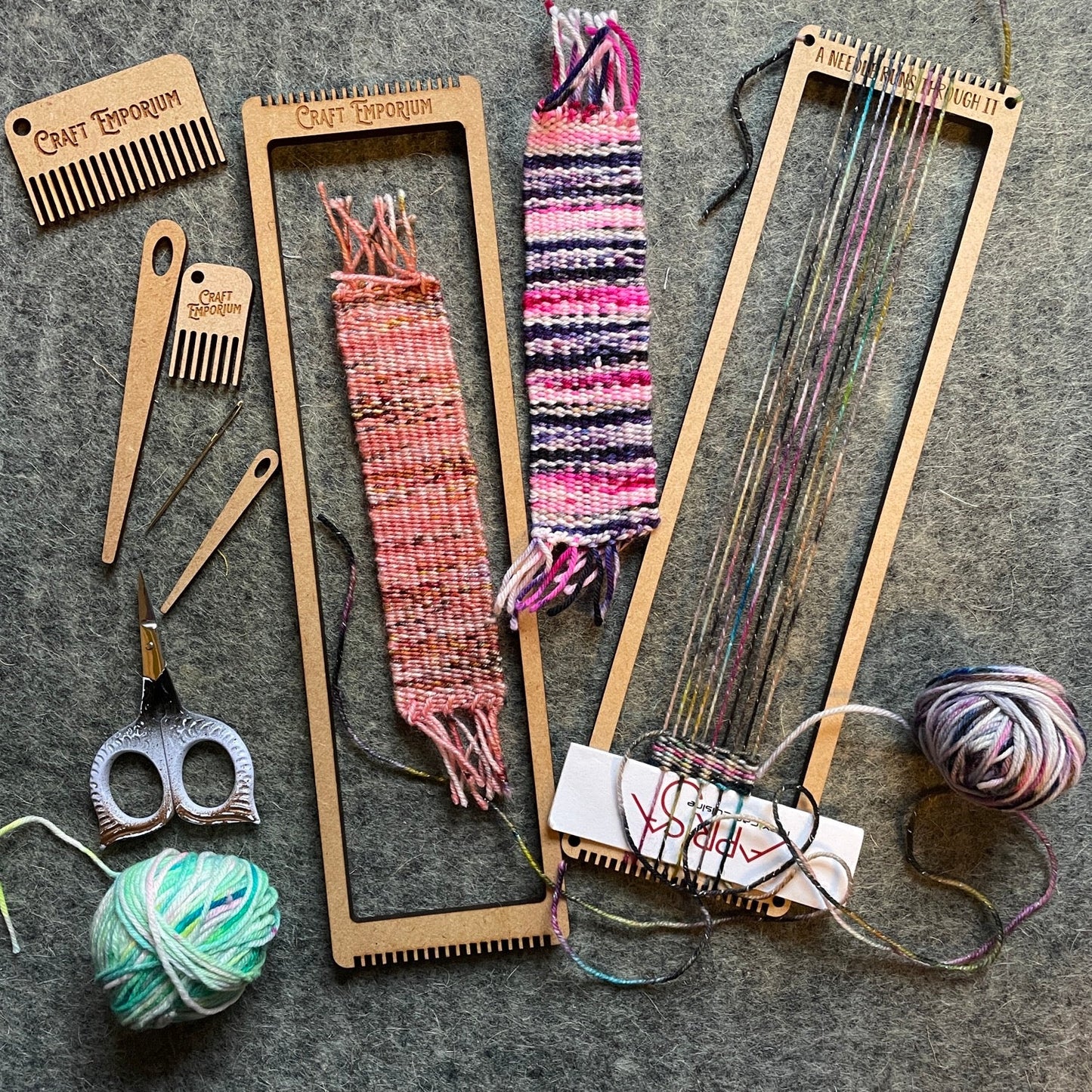 Small-Loom Weaving on a Bookmark Loom - Shannon Squire - Sat. 8/1