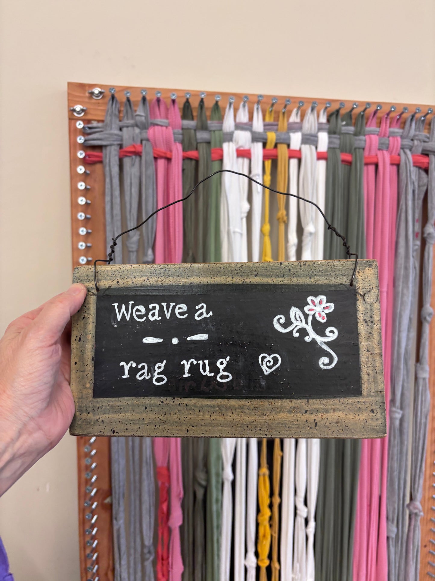 Rag Rug Workshop - Felicity Obrien - Fri. 7/31