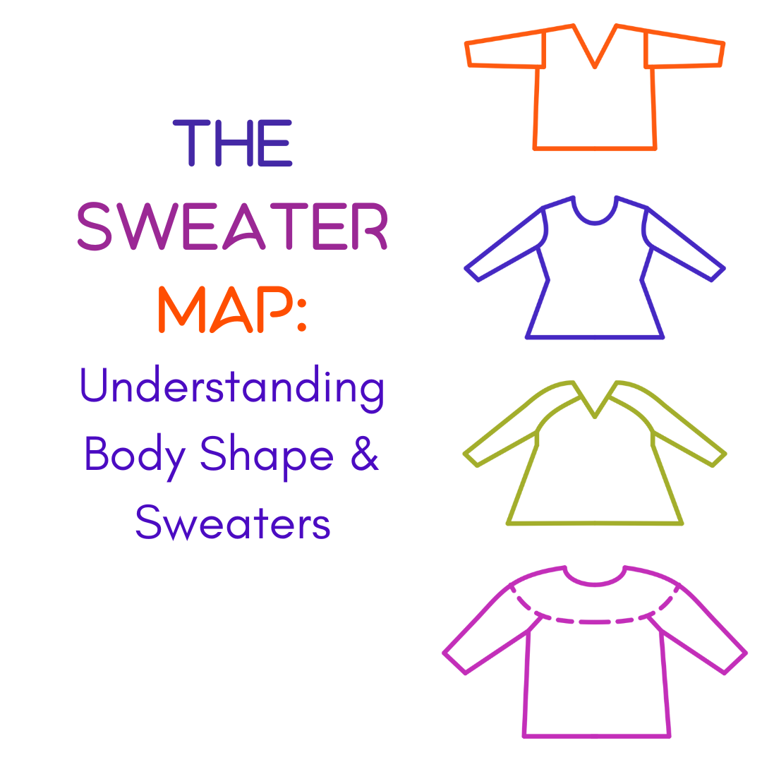 The Sweater Map: Understanding Body Shape and Sweaters - Kim McBrien Evans