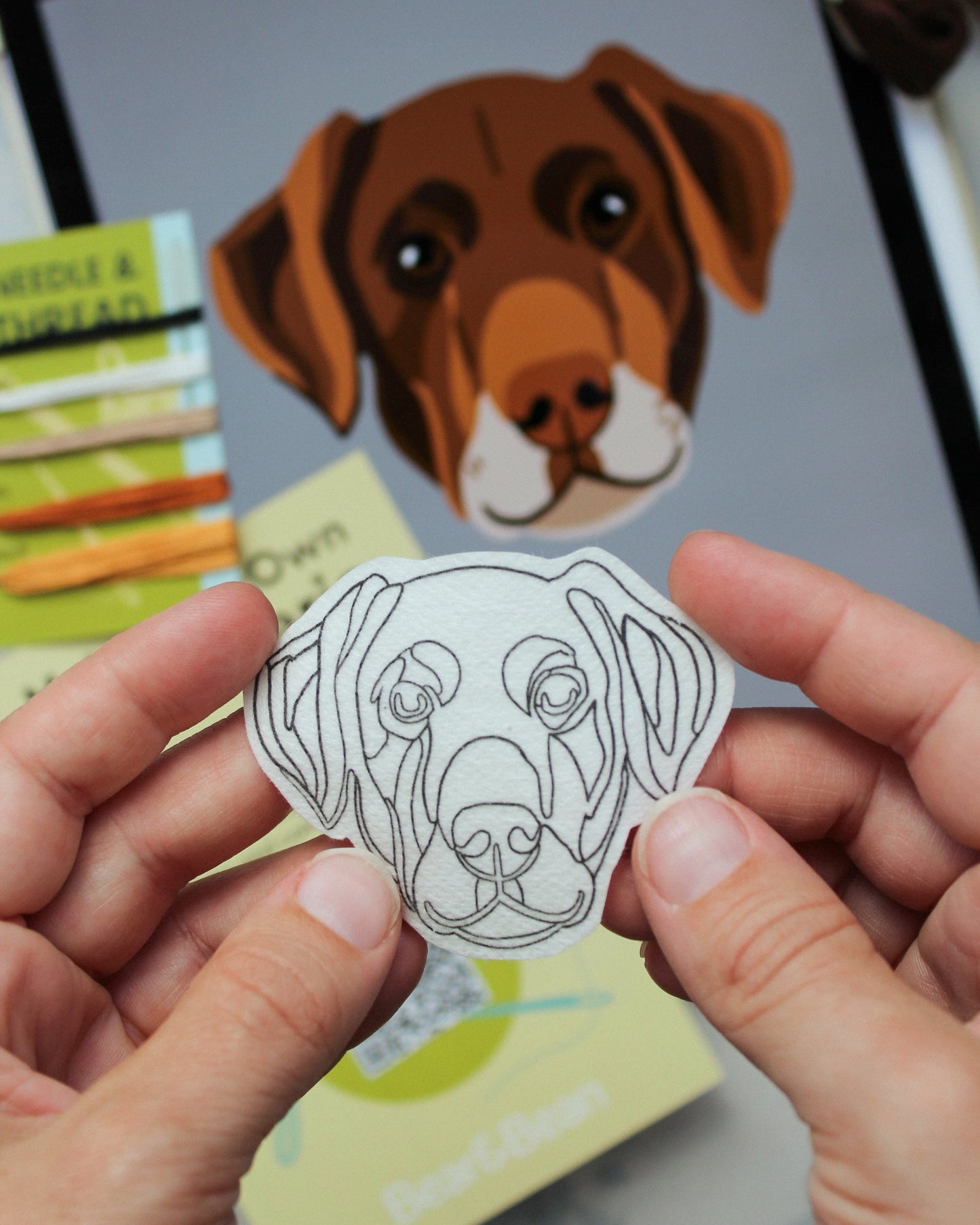 From Pet to Patch: Turn Your Pet Into an Embroidered Patch - Sara Barnes - Sat. 8/1