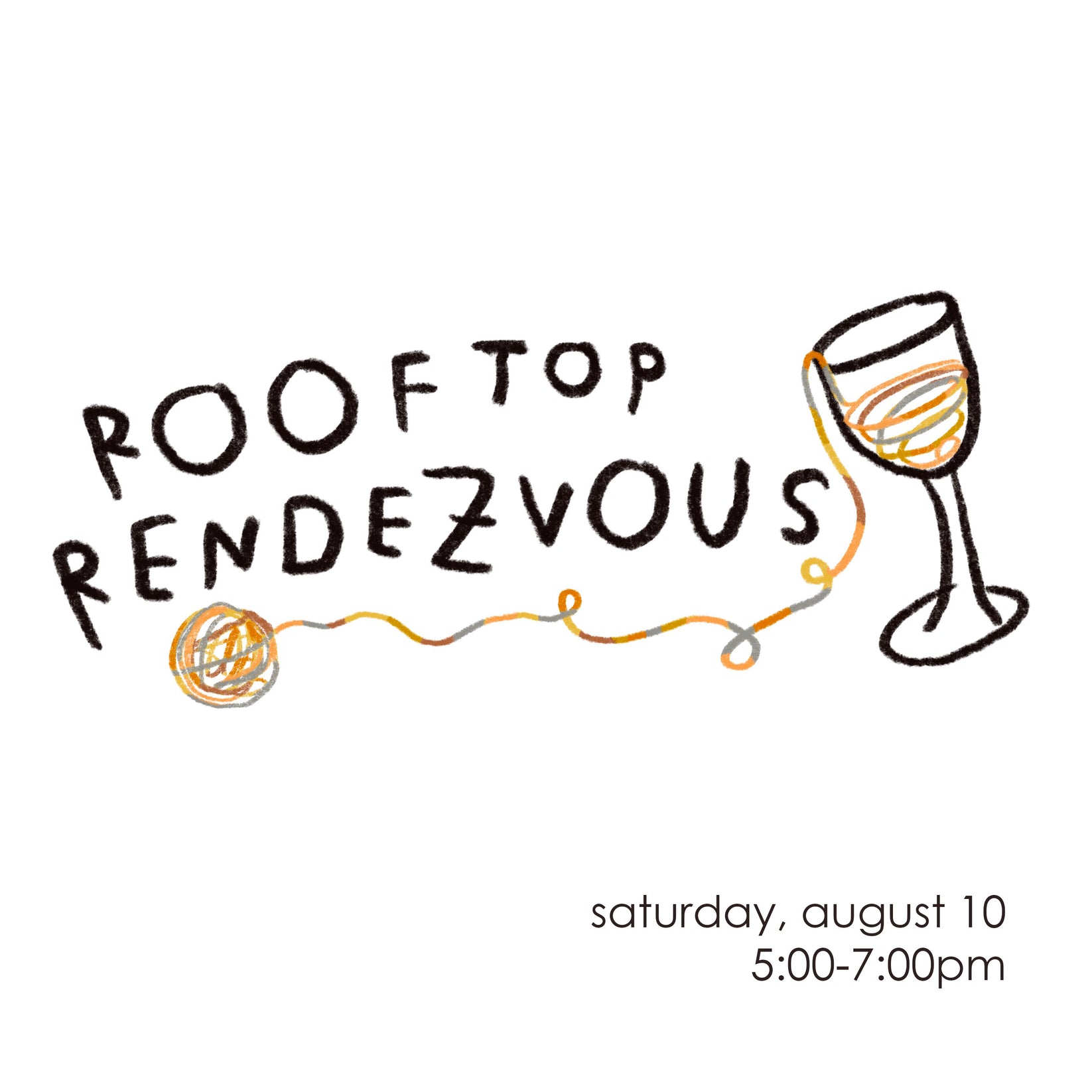 Rooftop Rendezvous Sponsorship Level 1 Flock Fiber Festival